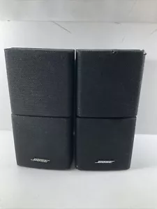 Bose Double Cube Satellite Speakers in Black (one pair) - Great Bose - Picture 1 of 10