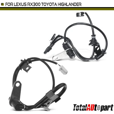 2x Sensor de velocidad de rueda ABS para Lexus RX300 1999-2003 Toyota Highlander 01-03 trasero Foto 1 de 4