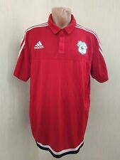 Cardiff City football jersey training polo shirt size XL