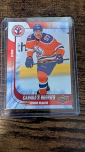 Día Nacional de Tarjeta de Hockey UD 2016 - Novatos de Canadá - Connor McDavid #CAN-6 - Imagen 1 de 2