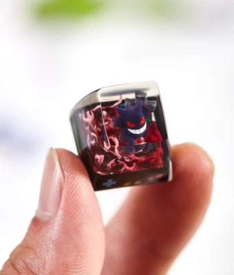 Pokemon gengar keycap gift for son gift for him Pokemon lover gift birthday - Image 1 of 4