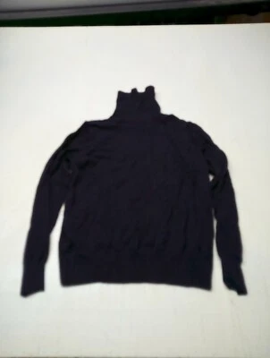 Women's Turtle Neck Polyester Long Sleeve Top Soft Stretch Classic Shirt  Medium - Image 1 of 4