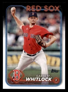 2024 Topps #477 Garrett Whitlock Boston Red Sox - Picture 1 of 2