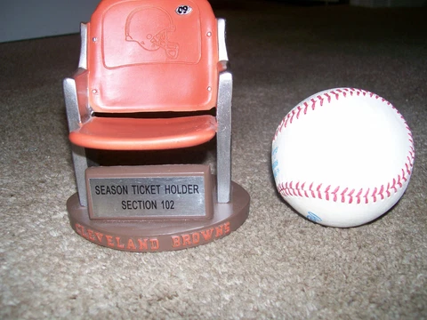 Cleveland Browns Season Ticket Holder Stadium Seat (Section 102) Cover