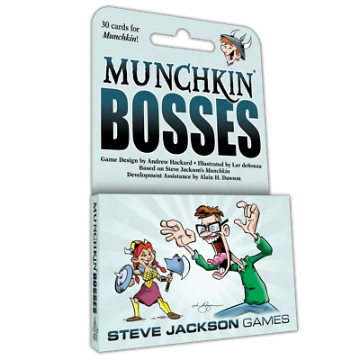 Bosses Munchkin Juego de Expansión de 30 Cartas Steve Jackson SJG4271 Booster Foto 1 de 3