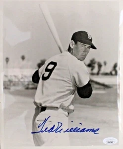 Ted Williams (d.2002) Red Sox HOF Autographed 8x10 Signed Vintage Photo JSA - Picture 1 of 5