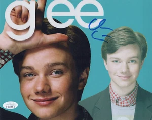 Chris Colfer (Glee) signed 8x10 photo JSA - Picture 1 of 2