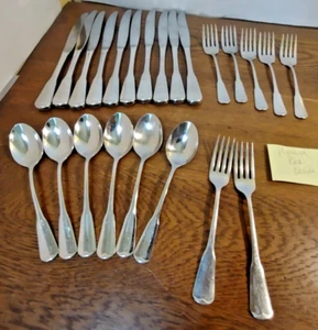 ONEIDA PROFILE PLYMOUTH ROCK STAINLESS FLATWARE 23-PIECES Replacement Pieces - Picture 1 of 11