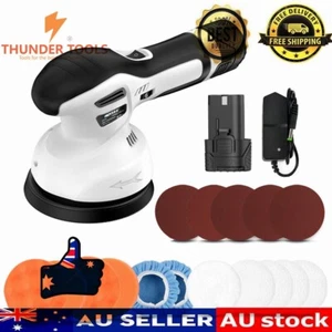 Thunder Tools 125mm Brushed Cordless Multifunctional Wood Metal Waxing Polishing - Imagen 1 de 10