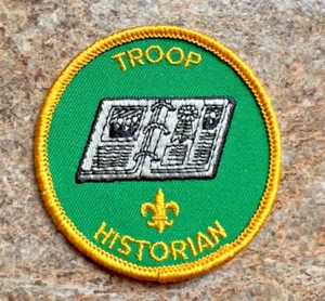 Vintage Truppe historische Position Aufnäher Pfadfinderjungen Abzeichen - Bild 1 von 1