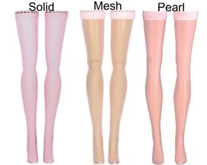 Bubblegum Pink doll stockings for 10.5" fashion dolls Revlon Azone Cissette - Picture 1 of 9