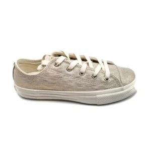 Converse Chuck Taylor All Star Egret Gold Metallic Junior Sneaker Schuhgröße 2 - Bild 1 von 9