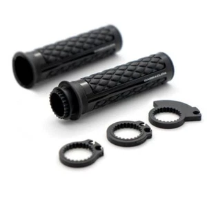 BARRACUDA MANOPOLE CLASSIC NERO UNIVERSALI 120mm MOTO GUZZI - Foto 1 di 1