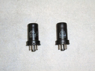 Amplificador de guitarra audio tono estéreo 2 tubos de vacío CBS Hytron 6AC7 116 % NUEVO 1852 Foto 1 de 4