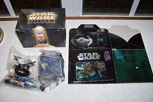 Lotto STAR WARS Taco Bell Promo Giocattoli Pasto Bambini e Foil Box Nuovi in Confezione - Foto 1 di 3