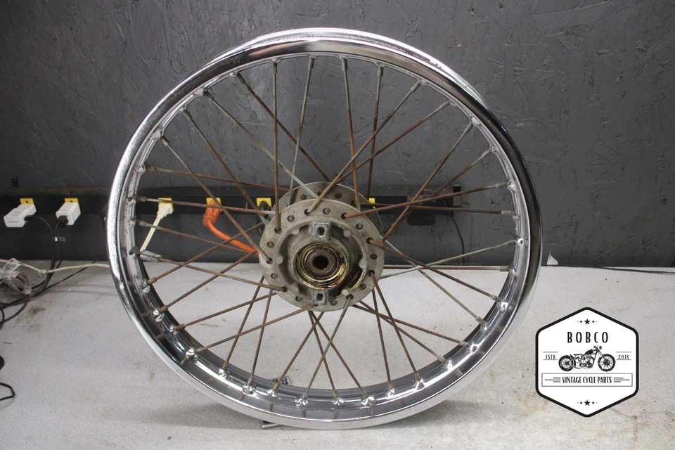 Yamaha XS2 1972 Street Twin 650 buje de rueda delantera XS650 2372.NC Foto 1 de 4