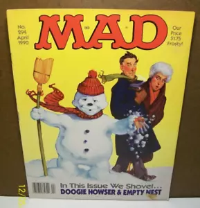Revista MAD ~ No. 294 abril 1990 ~ Doogie Howser y nido vacío - Imagen 1 de 5