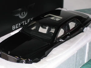 1/18 KYOSHO BENTLEY MULSANNE SPEED IN BLACK (ONYX) #0891NX . - Picture 1 of 7