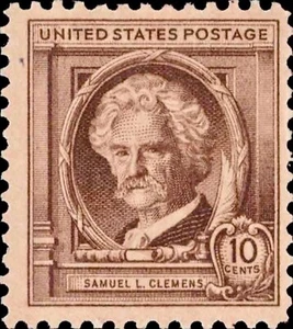 US #0863 MNH 1940 Author Samuel Clemens Mark Twain - Picture 1 of 1
