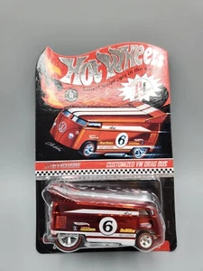 Hot Wheels RLC Red Line Club 2006 Red Customized VW Drag Bus - Picture 1 of 6