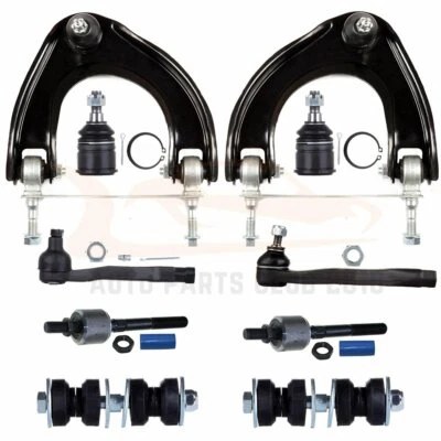 Fits 88-91 Honda Crx & Civic 10 Pieces Suspension Kit  Front Control Arm Tie Rod - Image 1 of 4