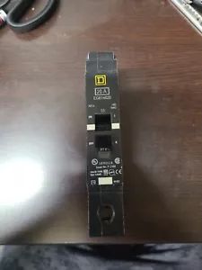 SQUARE D - #EGB14020 - 20 Amp - 1 Pole - 120/240/277V - Circuit Breaker - Picture 1 of 2