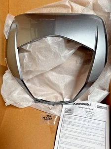 Coperchio bauletto bauletto originale Kawasaki 47L2 grigio polvere di luna metallizzato 99994057725X - Foto 1 di 7