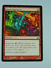 Shattering Spree - Uncommon Red Sorcery - LP - Guildpact MTG