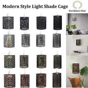 Metall Trommel Stil einfache Passform Lampenschirme Vintage Lampenschirme Decken Pendelleuchten - Bild 1 von 100