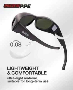 PACIFIC PPE Schweißerbrille, Rundumschweißerbrille, Anti-Kratz Sicherheit... - Bild 1 von 4