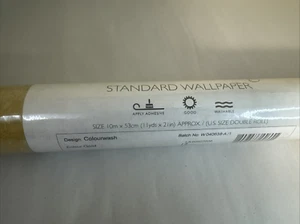 Laura Ashley Home Standard Wallpaper Rolls Colourwash Gold BATCH NO: W040638-A/1 - Picture 1 of 8