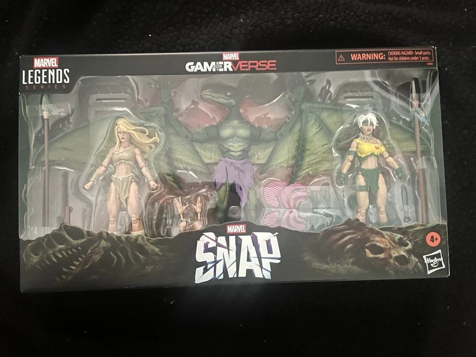 Hasbro Marvel Legends SNAP Gamerverse Savage Land paquete de 3 SDCC 2025 exclusivo Foto 1 de 1