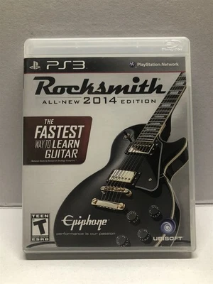 Rocksmith 2014 Edition (Sony PlayStation 3) Game Only No Cable - Tested - Image 1 of 4
