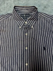 Vintage Ralph Lauren Yarmouth Shirt Men’s 16.5 Hong Kong Single Stitch 80’s - Picture 1 of 11