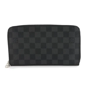 LOUIS VUITTON Damier Graphite Zippy Organizer NM Long Wallet N60111 90301498 - Picture 1 of 9