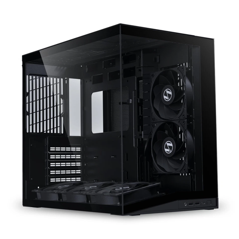 Lian Li O11DMIV2FX O11D Mini V2 Flow ATX Mid Tower Case Black - Image 1 of 1