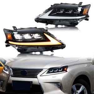 LED Headlights for Lexus RX350 RX450h 2013-2015 Projector Front Lamps Assembly - Picture 1 of 6