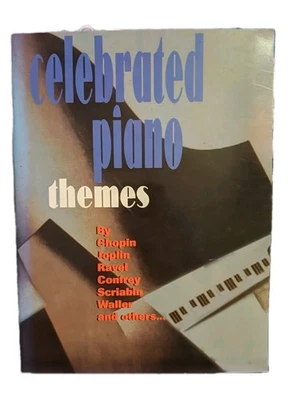 Celebrated Piano Themes Classical Music Book 1998 Ekay Music                   - Image 1 of 4