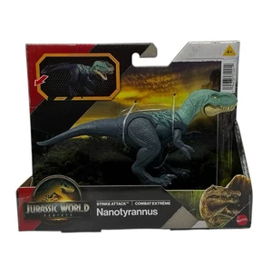 2025 Mattel Jurassic World Rebirth Nanotyrannus Strike Attack Dinosaurier Spielzeug - Bild 1 von 4