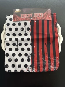 Spirit Halloween Stripes & Polka Dot Treat Tote - Picture 1 of 1