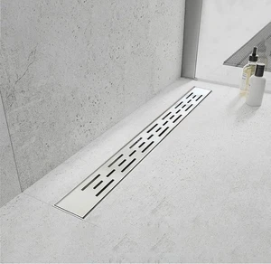 Scarico Doccia Lineare, Scarico Doccia 36 Pollici con Griglia Modello Barra, AISI 304 - Foto 1 di 4