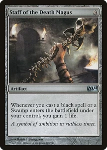 4x Staff of the Death Magus - NM/LP - Magic 2010-2014 - SPARROW MAGIC - Picture 1 of 1