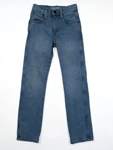 Wrangler Retro Jeans Slim Straight Fit Blue Denim Wash Jeans Boy's Size 10 - Picture 1 of 7