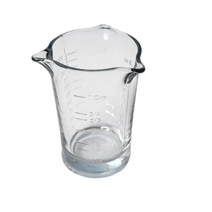 Anchor Hocking Klarglas Dreifach Ausgießer Messbecher Becherglas 1 Tasse Unze ml - Bild 1 von 6