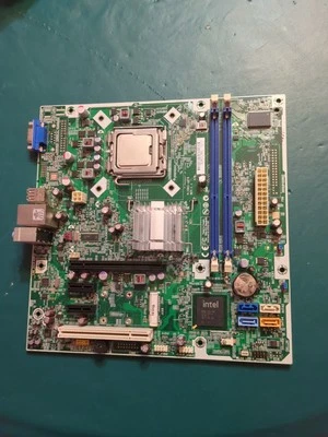 HP/Foxconn H-IG41-uATX LGA775 DDR3 Motherboard 608883-001 + Intel E6600 3.06GHz - Image 1 of 4