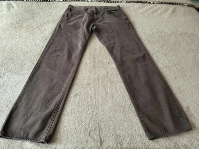 Chaps Mens Jeans 36/32  Boot Cut Fit Straight Fit Brown READ - Image 1 of 4