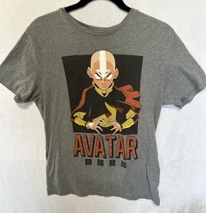 Avatar The Last Airbender Men’s T-shirt Gray Size Small  - Picture 1 of 9