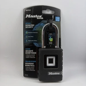 master lock  4901DLH OUTDOOR BIOMETRIC SECURITY NEW MSRP $219 - Picture 1 of 2