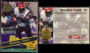 Marshall Faulk (2) 1994 Signature Rookies (Clásico) Gold Standard #34. COLTS - Imagen 1 de 1