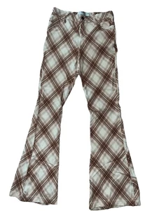 Hollister Women's Pants Small Cross Cross Flare High Rise Hippie Boho 70s Retro - Picture 1 of 3